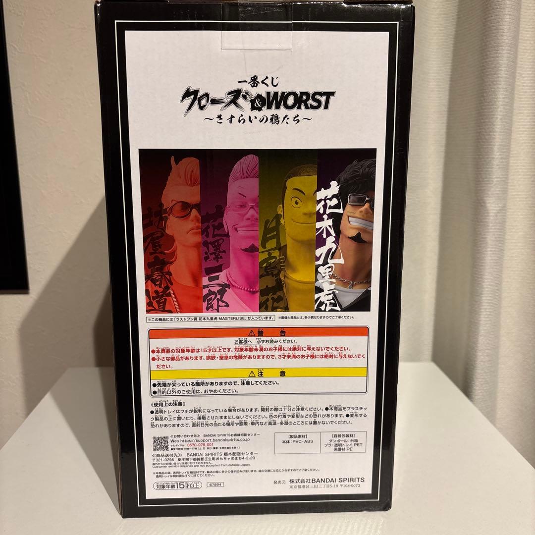 花木九里虎　ラストワン　バックル　下位賞セット