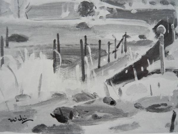 吉崎道治　九住飯田高原　レゾネより　状態良好　新品額付