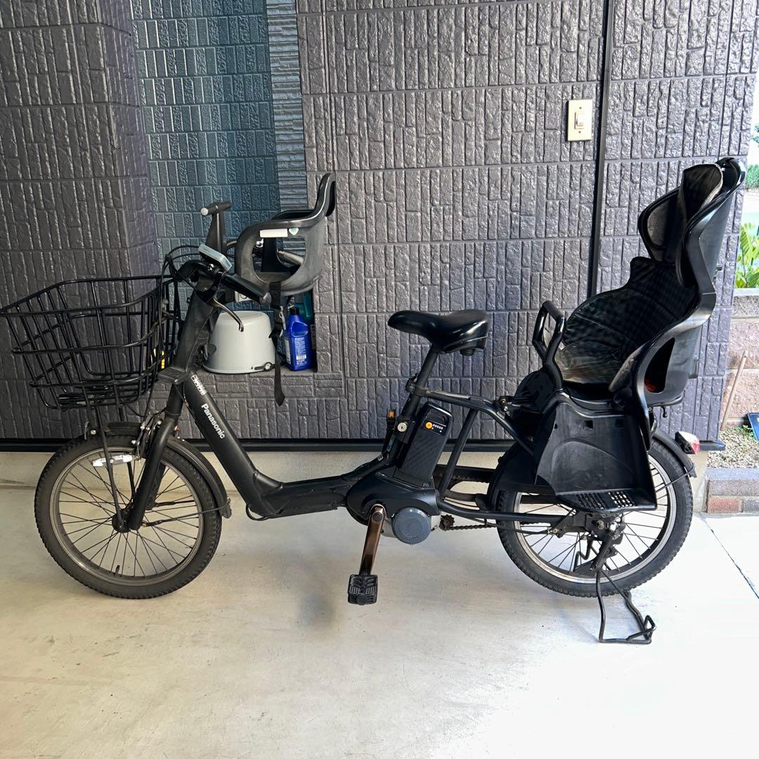 【引取り限定】パナソニック ギュットアニーズ 16Ah子供乗せ電動アシスト自転車