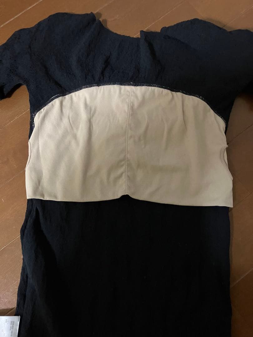 チャコット　　ノーソーイングニット　カップポケット付き　黒　M