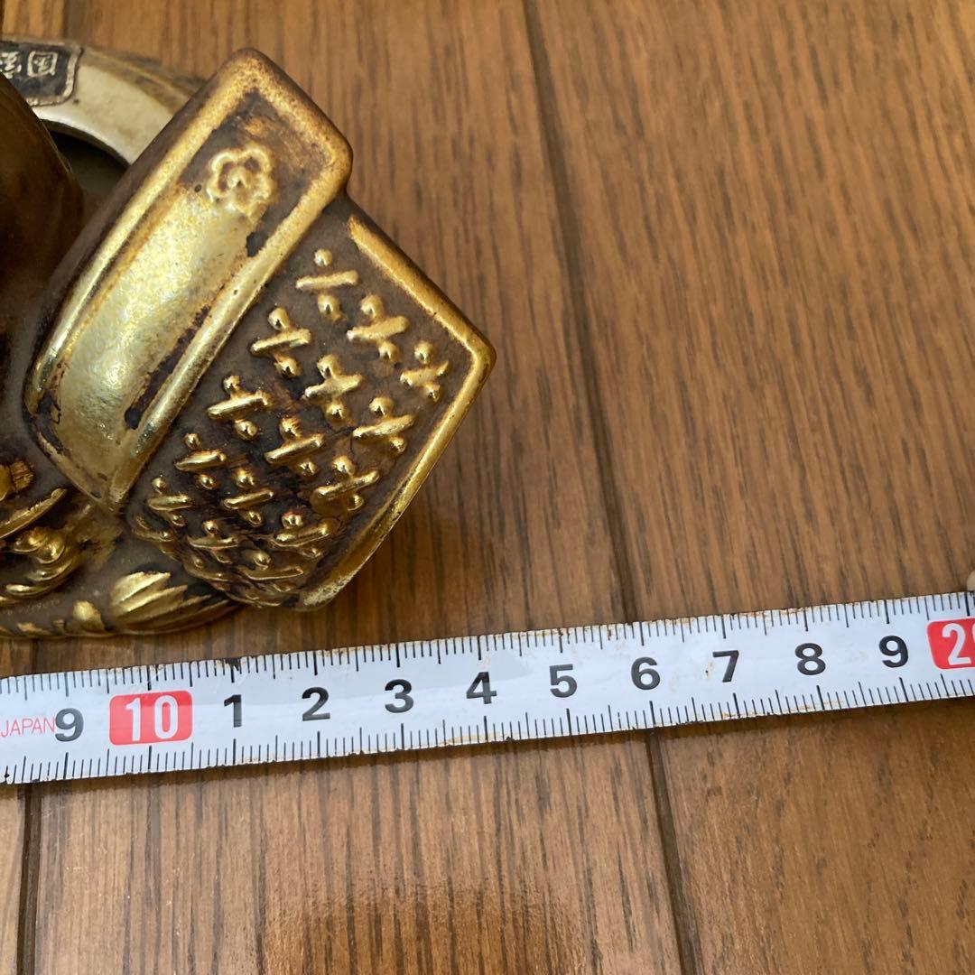 匿名配送　兜　国宝姫路城　アンティーク　置物　カッコいい　カブト　当時物