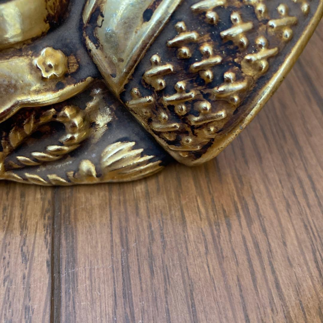 匿名配送　兜　国宝姫路城　アンティーク　置物　カッコいい　カブト　当時物