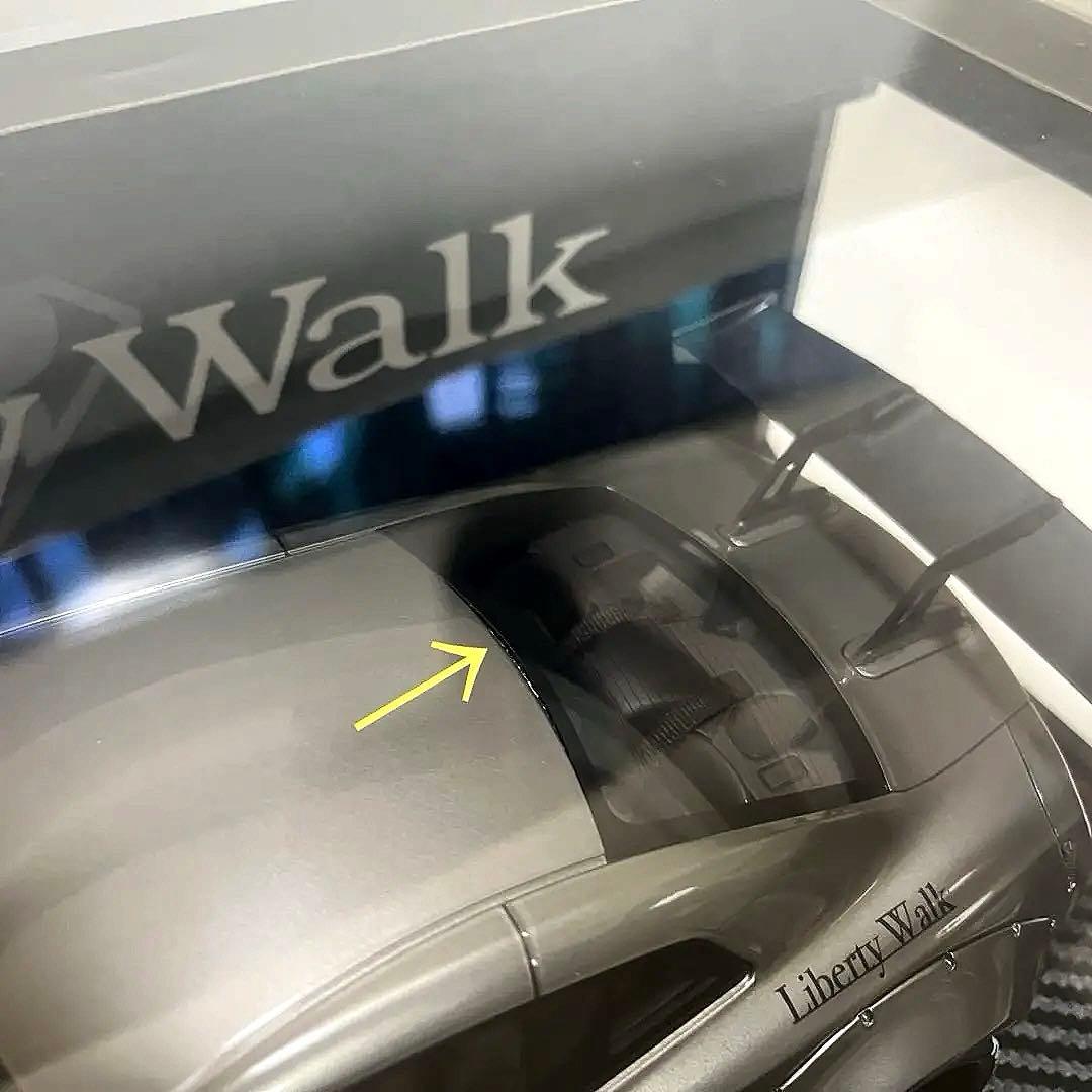 イグニッションモデル 1/18 リバティーウォーク GTR メタリックグレー