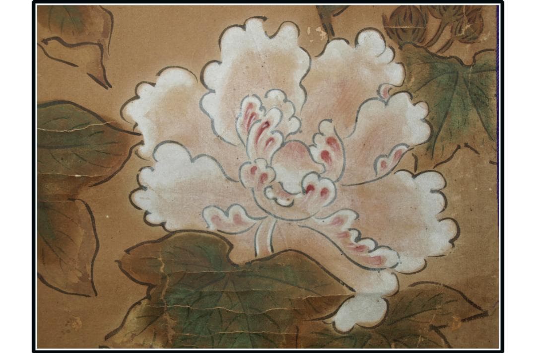 祖父の宝　時代の掛軸1　肉筆保証　　日本　中国<BR> X1056C15-1