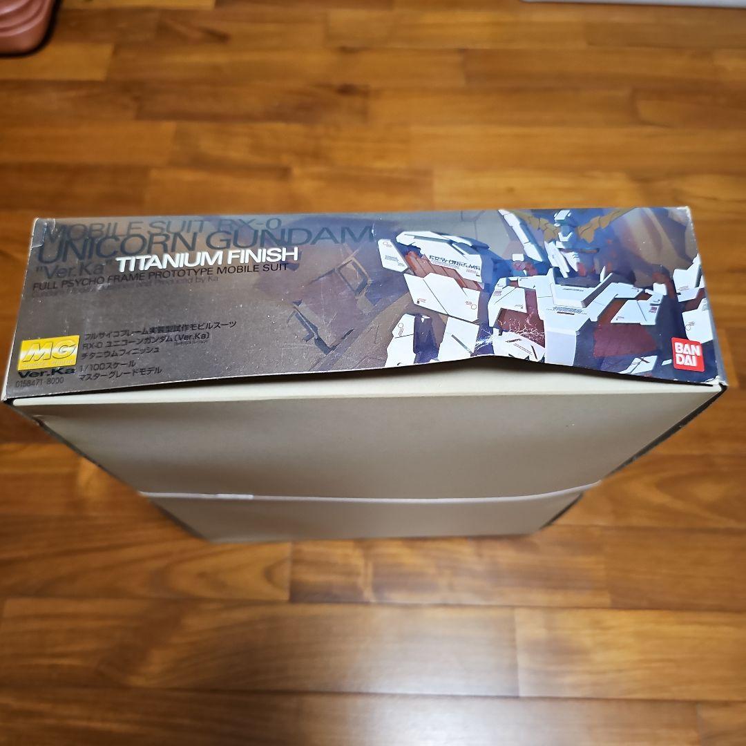 【未開封】MG RX-0 ユニコーンガンダムVer.Ka チタニウムフィニッシュ