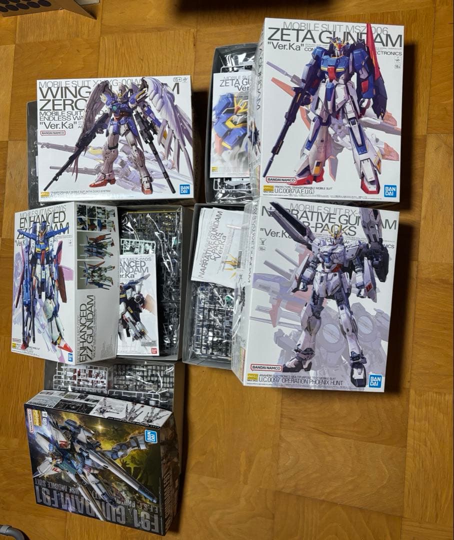 MG ガンプラ　5点セット