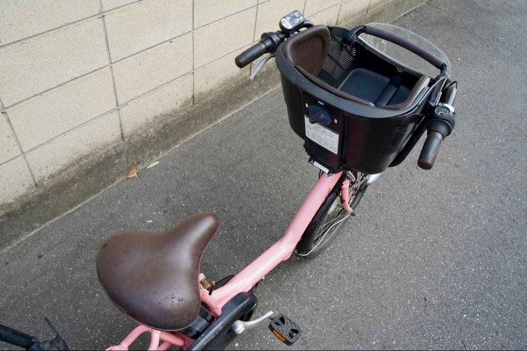 電動自転車 ブリヂストン 20インチ 子供乗せ アシスト 中古 090802