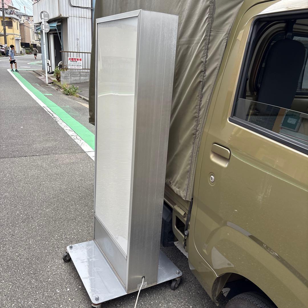 電飾スタンド看板 、移動可能なアルミスタンド看板