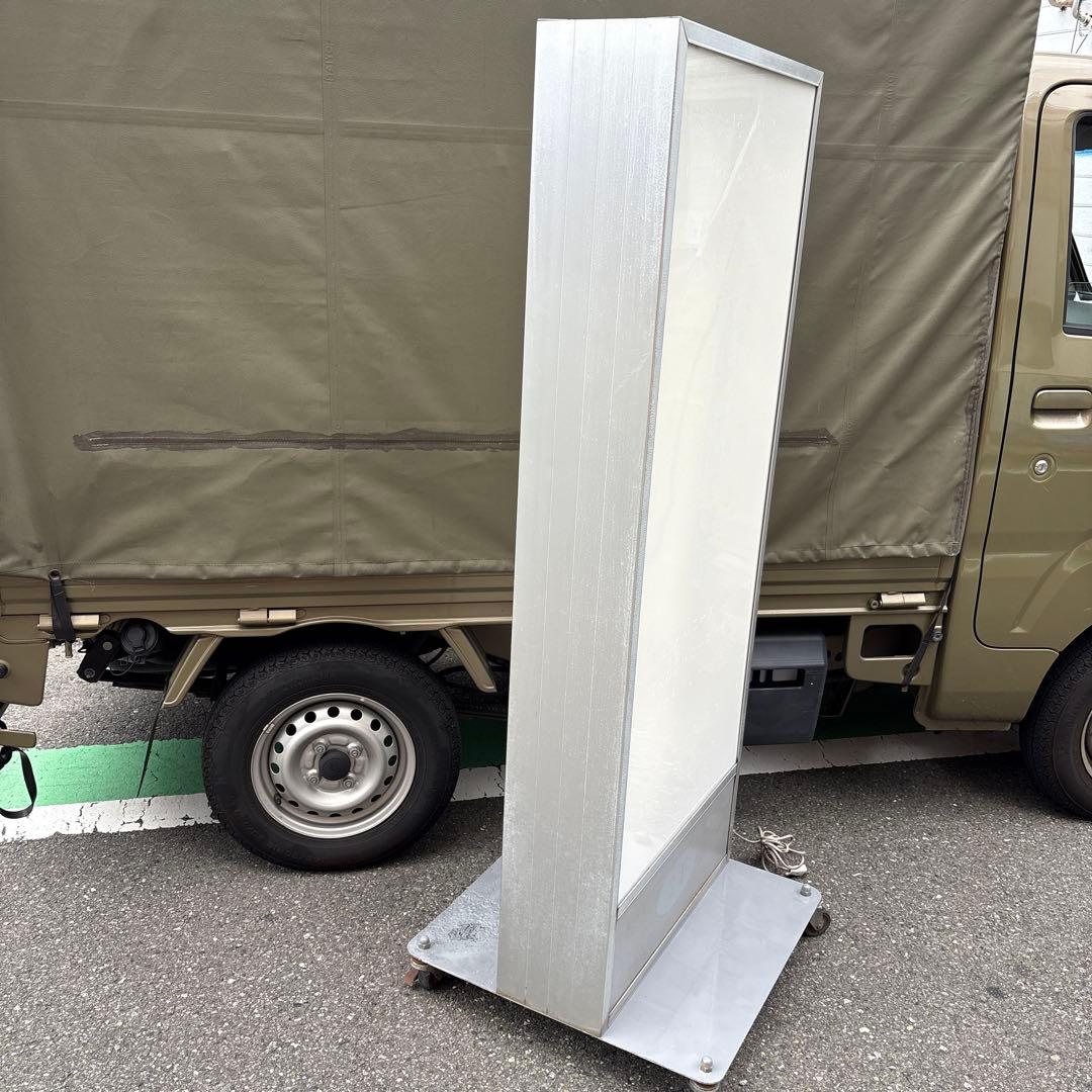 電飾スタンド看板 、移動可能なアルミスタンド看板