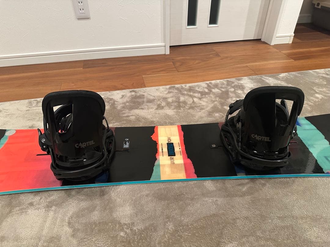 Burton スノーボード・ビンディング・ブーツ3点セット＋ボードカバー