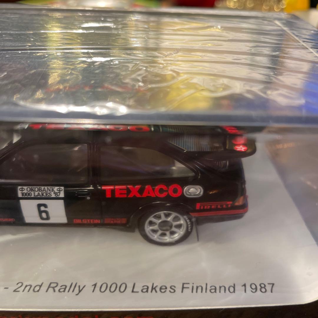 絶版　1/43 テキサコ　フォード　シエラ　RS コスワース　1987 WRC