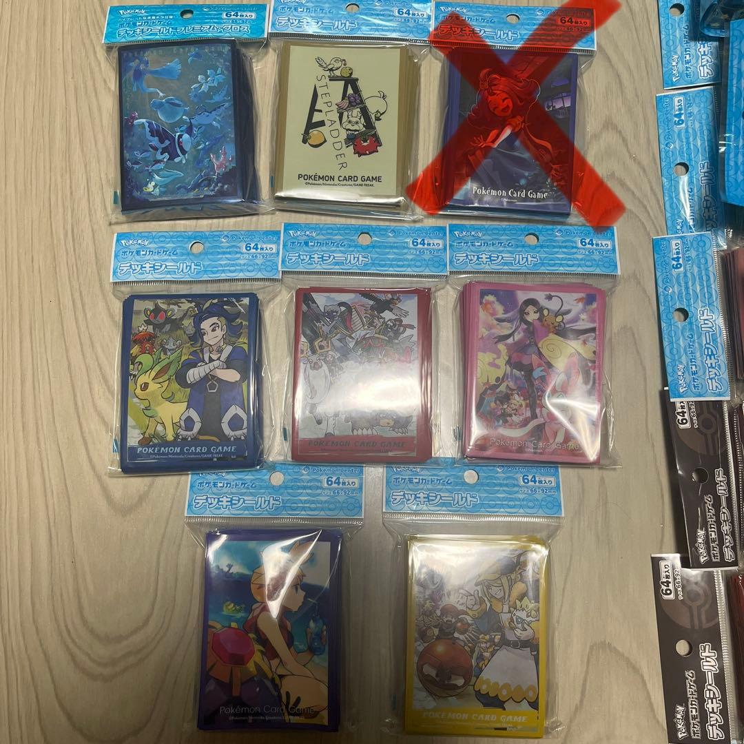 ポケモン　サプライ　デッキケース　デッキシールド　プレイマット