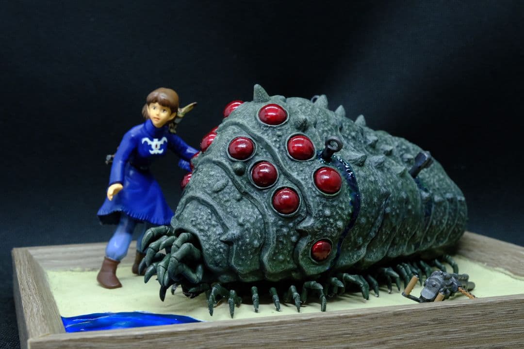 風の谷のナウシカ　プラモデル　ジオラマ　完成品 バンダイ（1/20スケール）