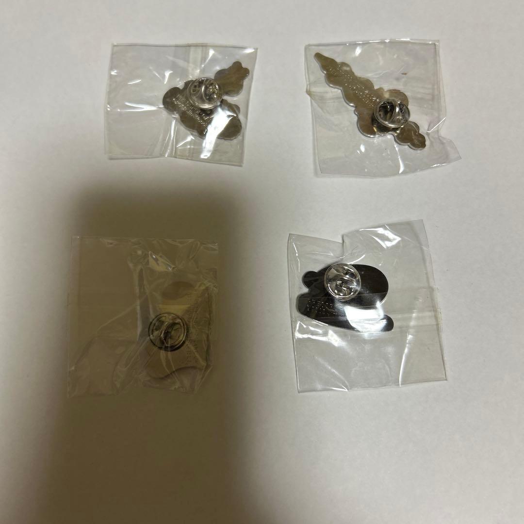 Jim woodring 4点ピンバッジセット