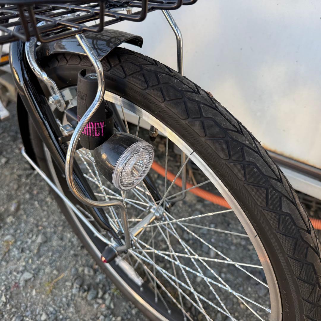 HOBSFACT子供用自転車 22インチ　ブラック　6段変速　116cm〜