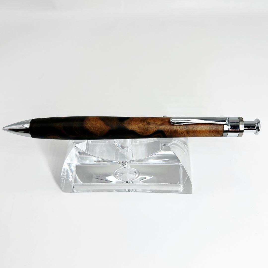 工房楔　黒檀　こぶ杢　ペンシル楔