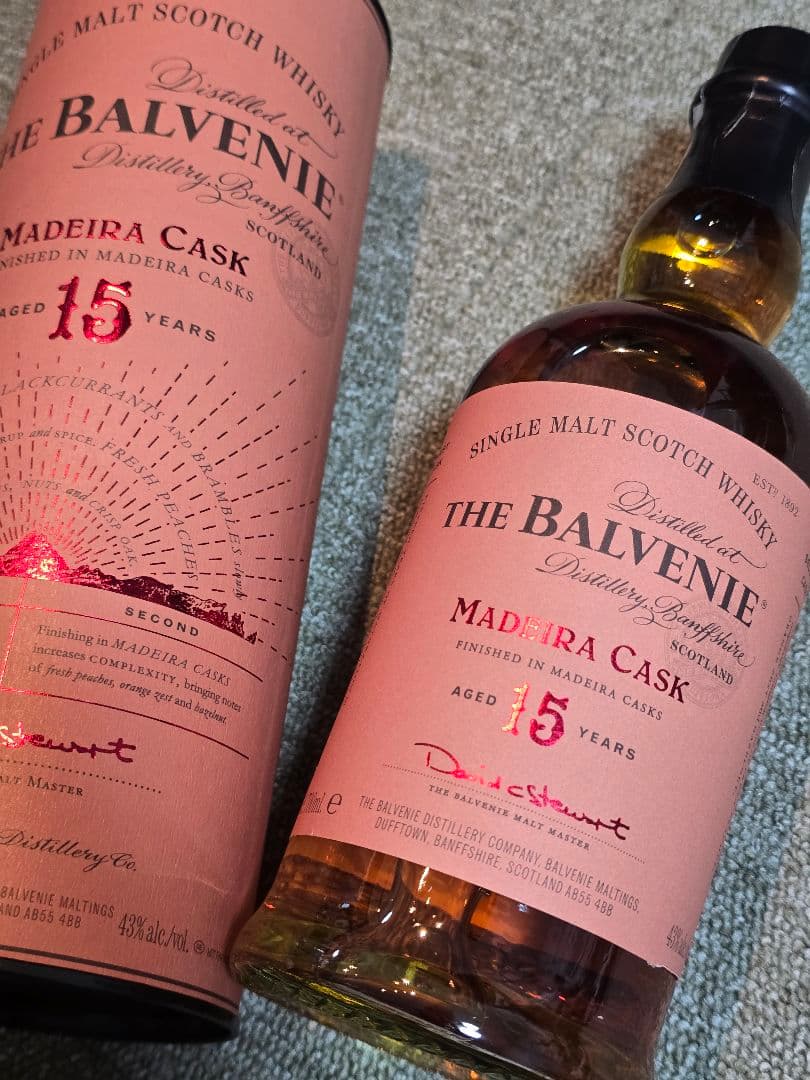 バルヴェニー15年 マディラカスク THE BALVENIE 15