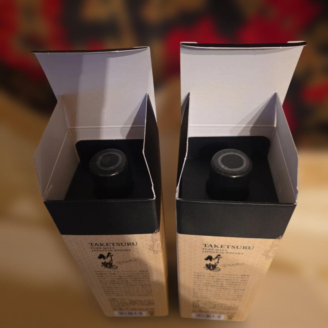 (入手困難) [ NIKKA ] 竹鶴 PURE MALT <新品商品> 2本