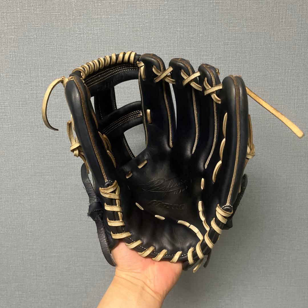 1135 ミズノ ワールドウィン 極美品 軟式 オールラウンド グローブ