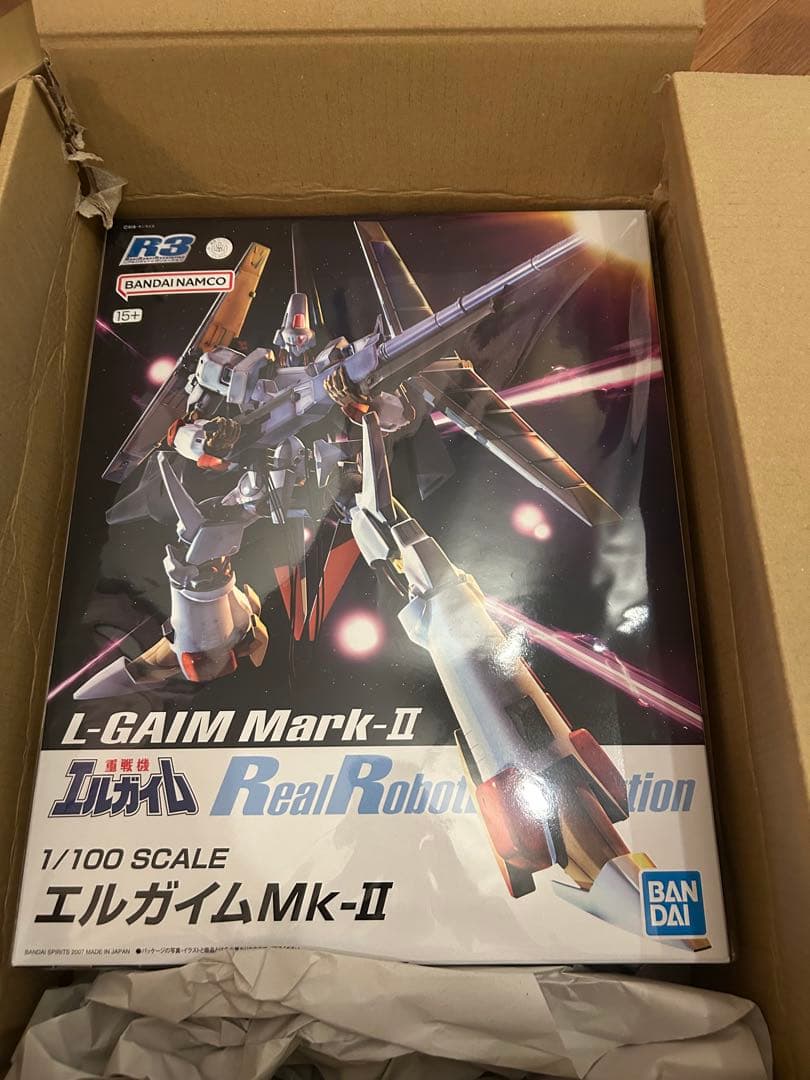 R3 1/100 エルガイムMk-II 色分け済みプラモデル（ 重戦機エルガイム