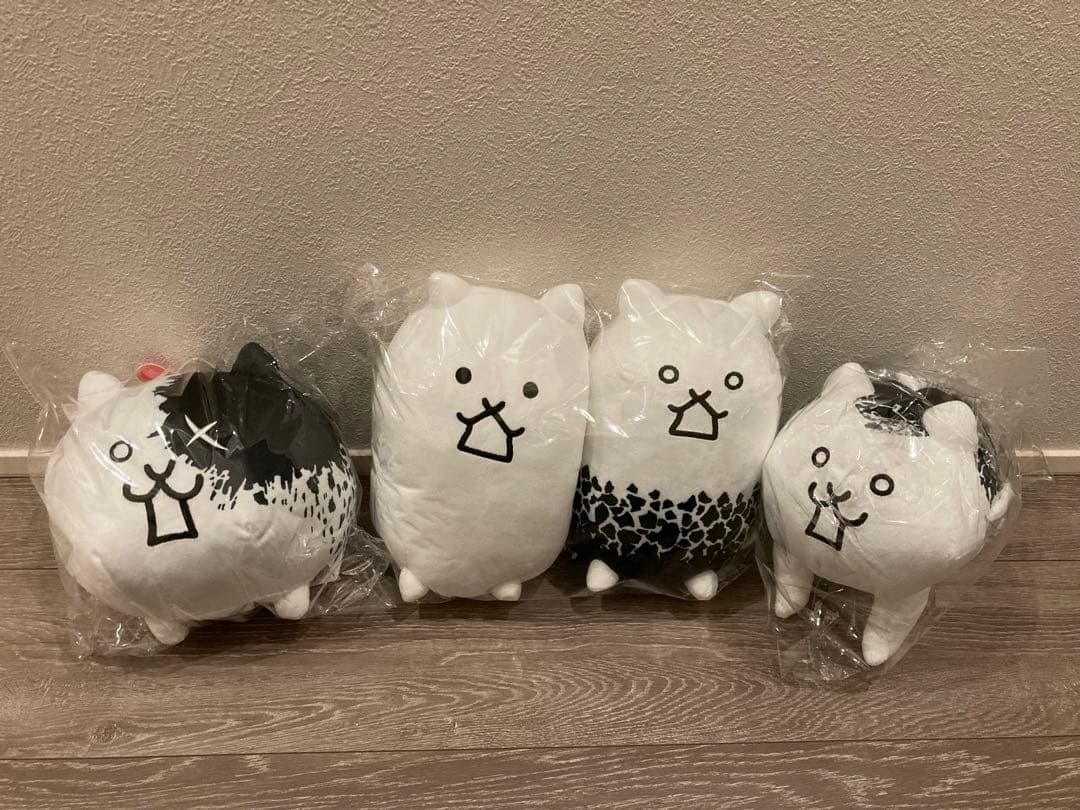 にゃんこ大戦争　狂乱シリーズぬいぐるみ　もちもちMBぬいぐるみ