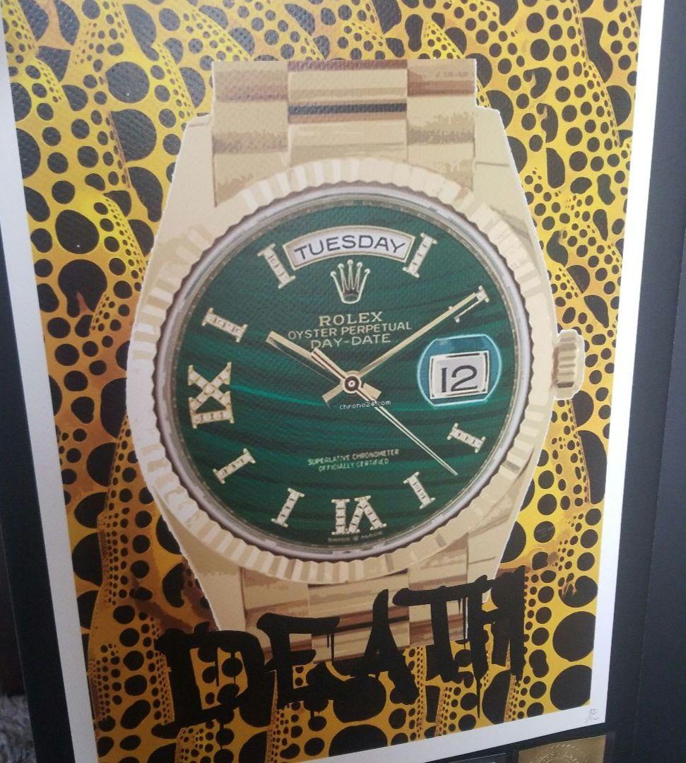 世界限定100枚 DEATH NYC ROLEX デイデイト 草間彌生 かぼちゃ