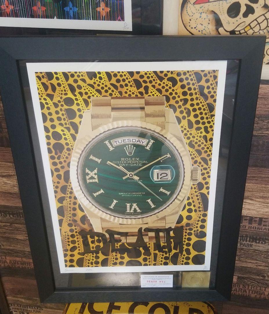 世界限定100枚 DEATH NYC ROLEX デイデイト 草間彌生 かぼちゃ