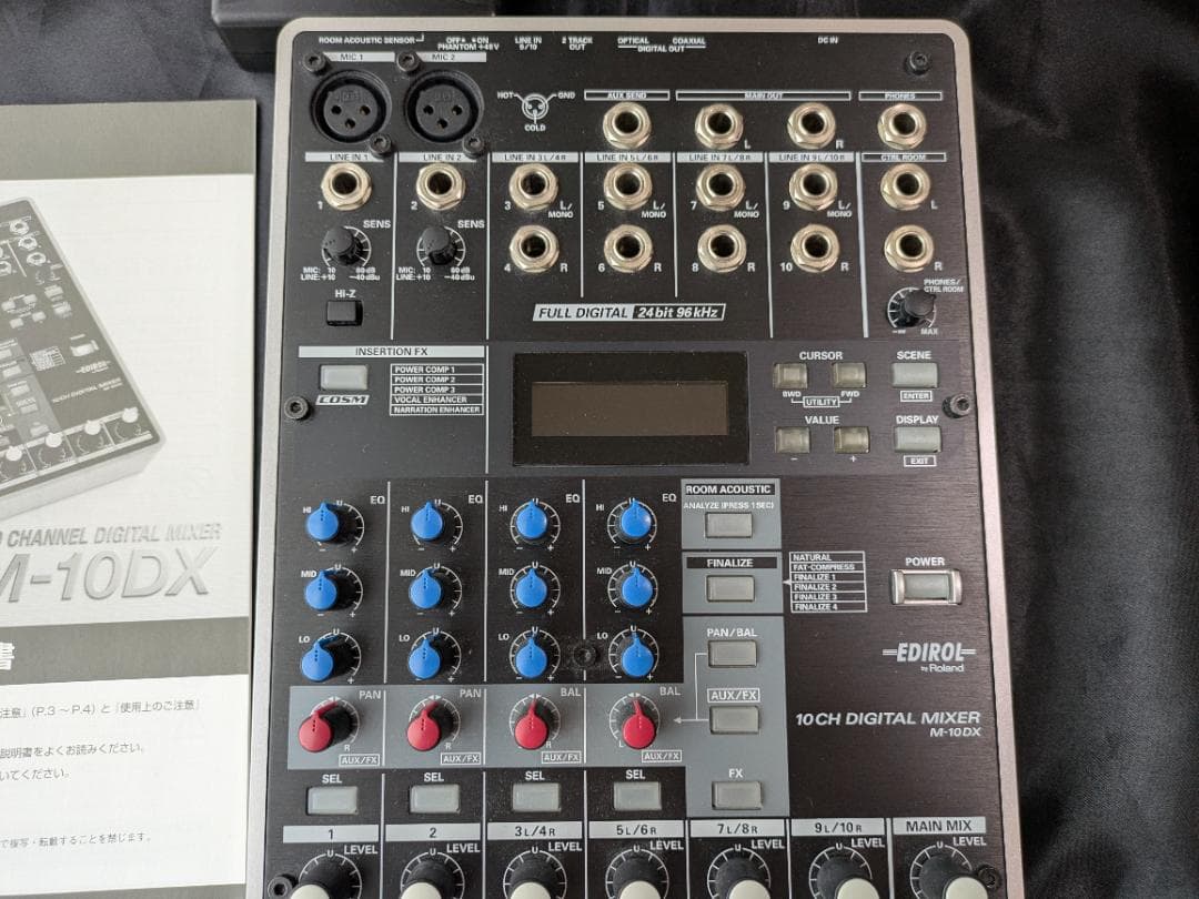 Edirol M-10DX 10チャンネルデジタルミキサー