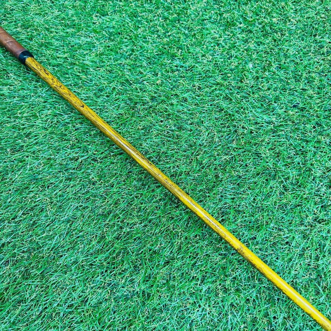 【ヴィンテージ】jorgi hamilton ヒッコリー パター 木製