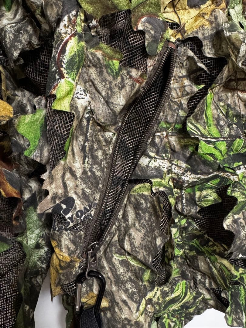 カベラス製　実物メーカー　ギリースーツ　フード上下セット　Mサイズ　おまけ有