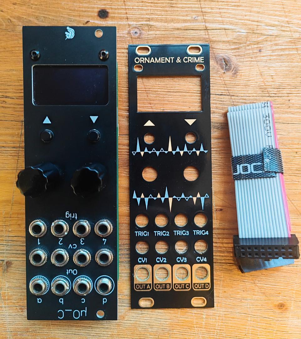 After Later Audio μO_C 替パネル付 モジュラー