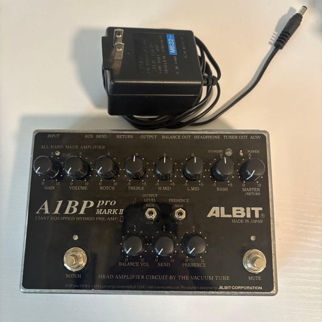 ALBIT A1BP pro MARKⅡ ベース用プリアンプ