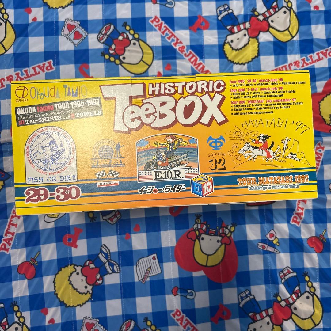 奥田民生 HISTRIC Tee BOX 29-30 Tシャツ4枚セット