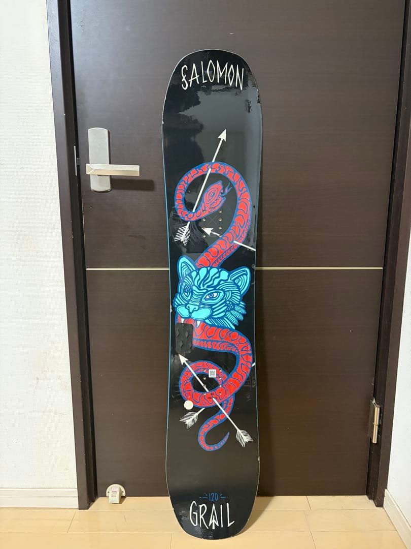 値下げ！120 SALOMON GRAIL スノーボード ジュニアキッズ