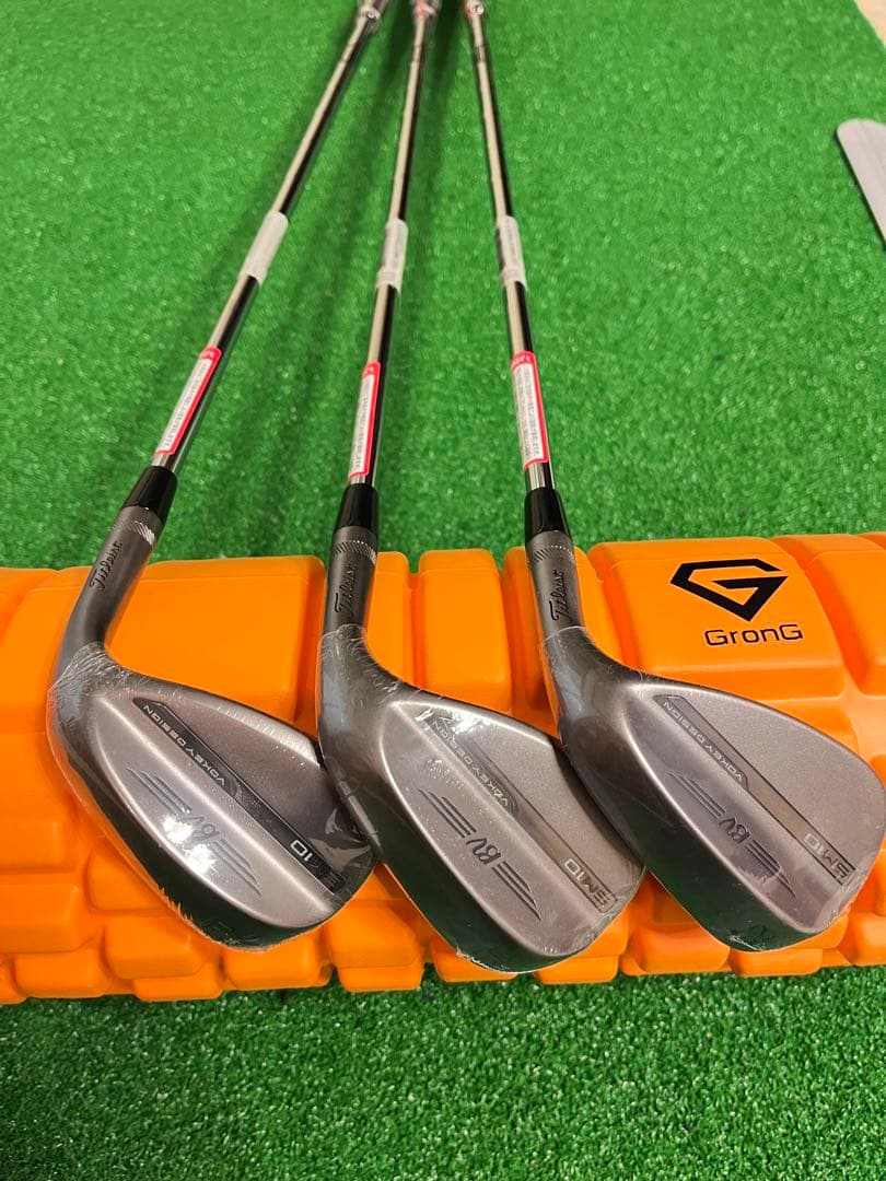 新品 ボーケイ SM10 52F 56F 60K 純正DG 希少ニッケル