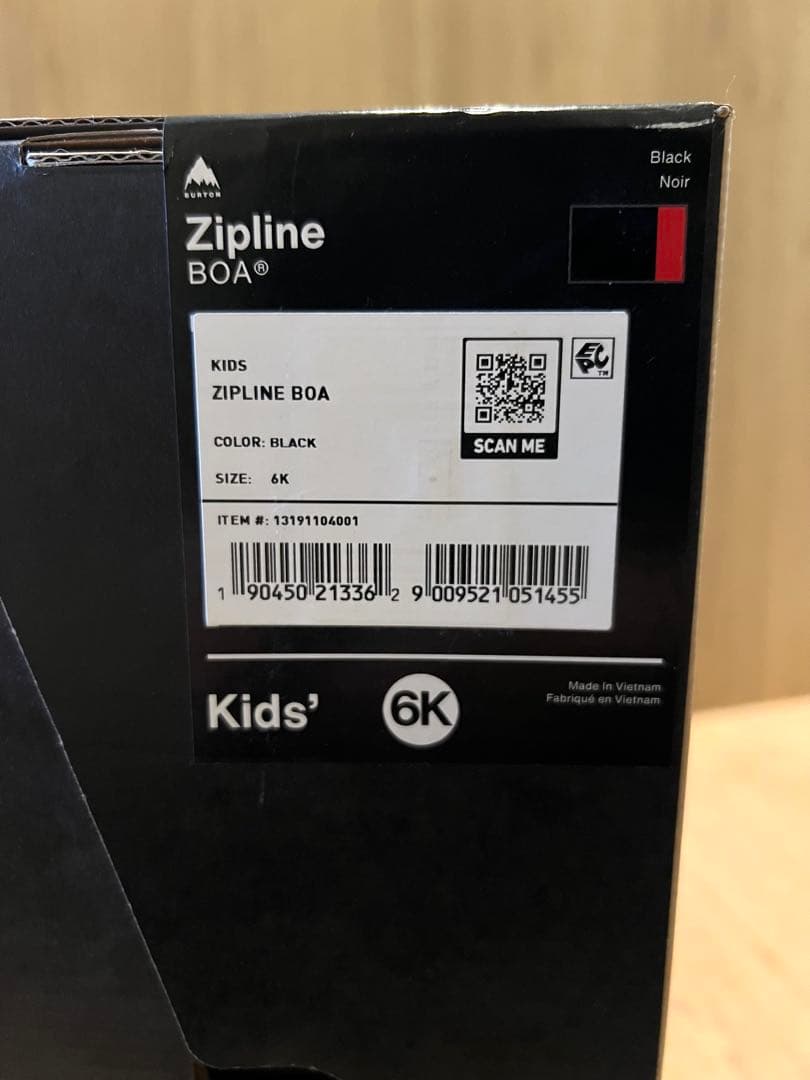 [BURTON] ZIPLINE BOA スノーボードブーツ 6K