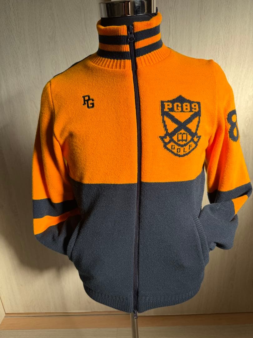 パーリーゲイツ ニットブルゾン ジップアップ サイズ4