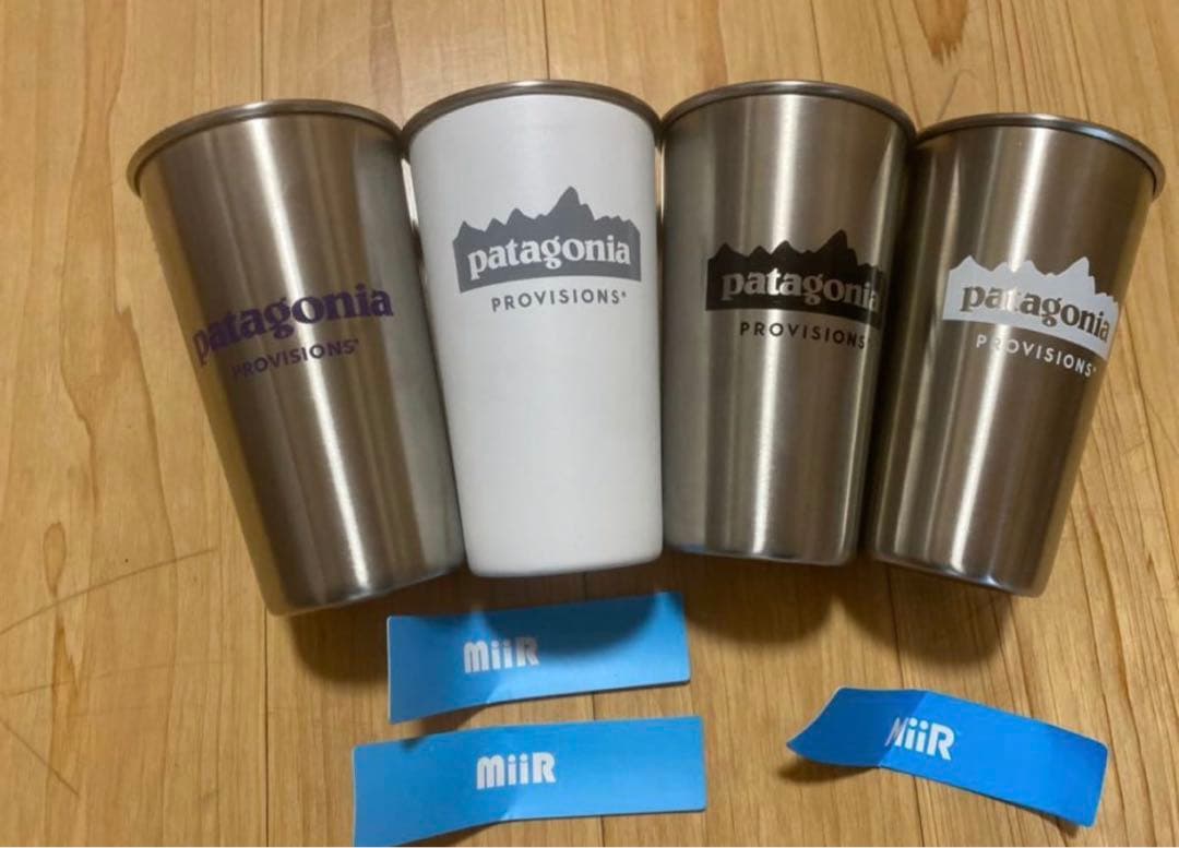 パタゴニア　MiiR タンブラー　ステンレスカップ　新品未使用　タグ有り　4個