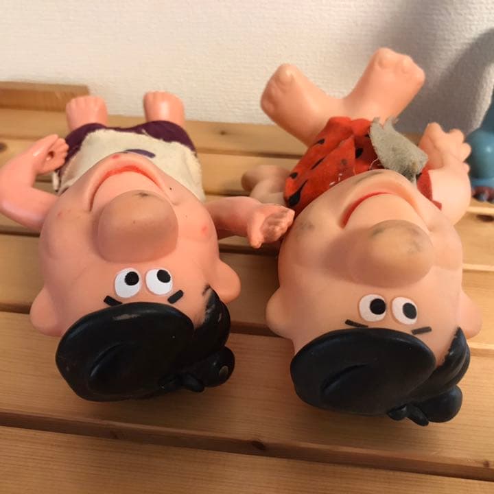 フリントストーン  フレッド/ディノフィギュア3セット