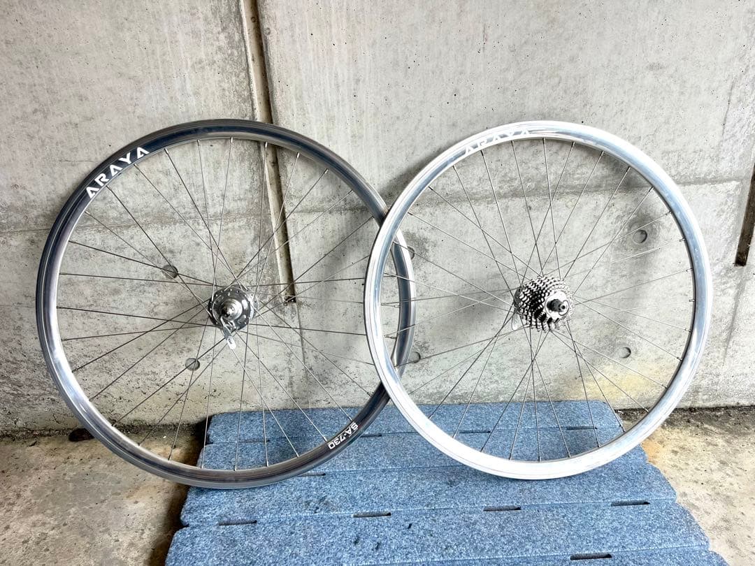ARAYA SA-730 手組ホイール シルバー