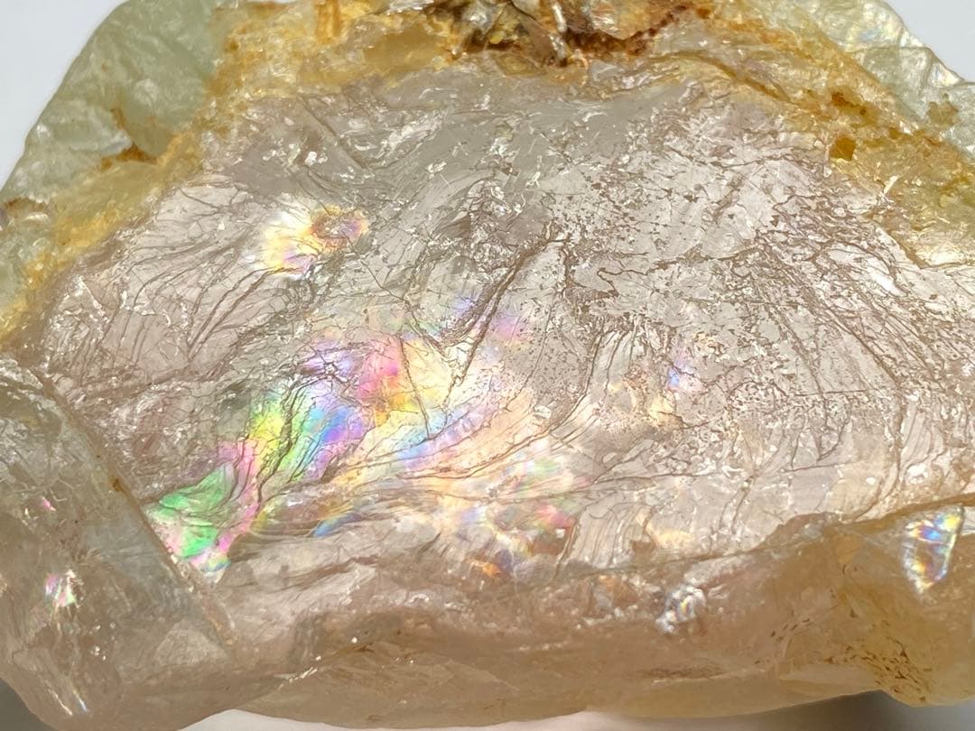 バイカラー　フローライト　レインボー　79g