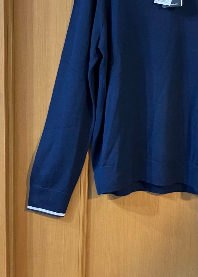 RLX ゴルフ パフォーマンス ポロカラー セーター ラルフローレン ネイビー