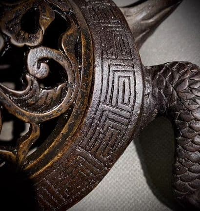 銅器 仏教 香炉 宣徳炉 古美術 コレクション品 銅製 工芸品 彫刻装飾品置物