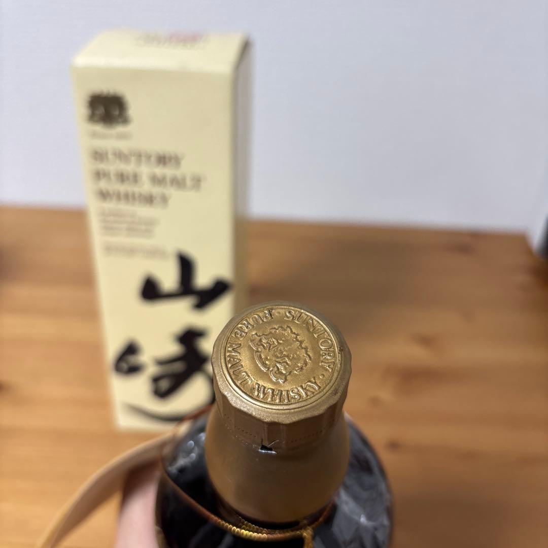 サントリーピュアモルトウイスキー　山崎　特級　初期ラベル　4516 箱付未開封
