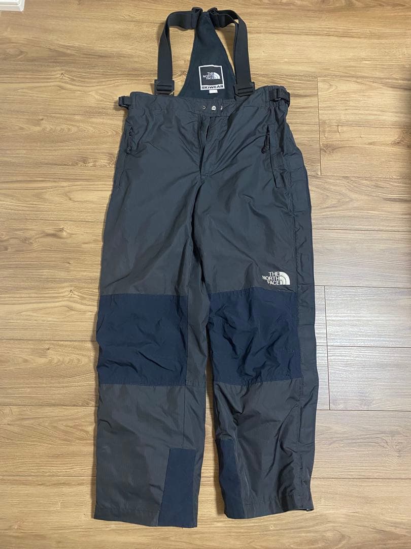 THE NORTH FACE スキーウェアセット 黒/黄　XL