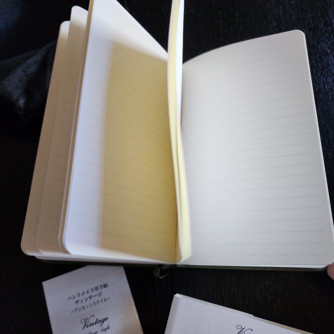 Pent<ペント>ヴィンテージアンカットスタイル ハンドメイド手帳
