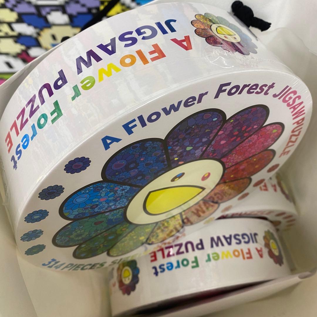 村上隆　フラワー　ジグソーパズル　新品未開封