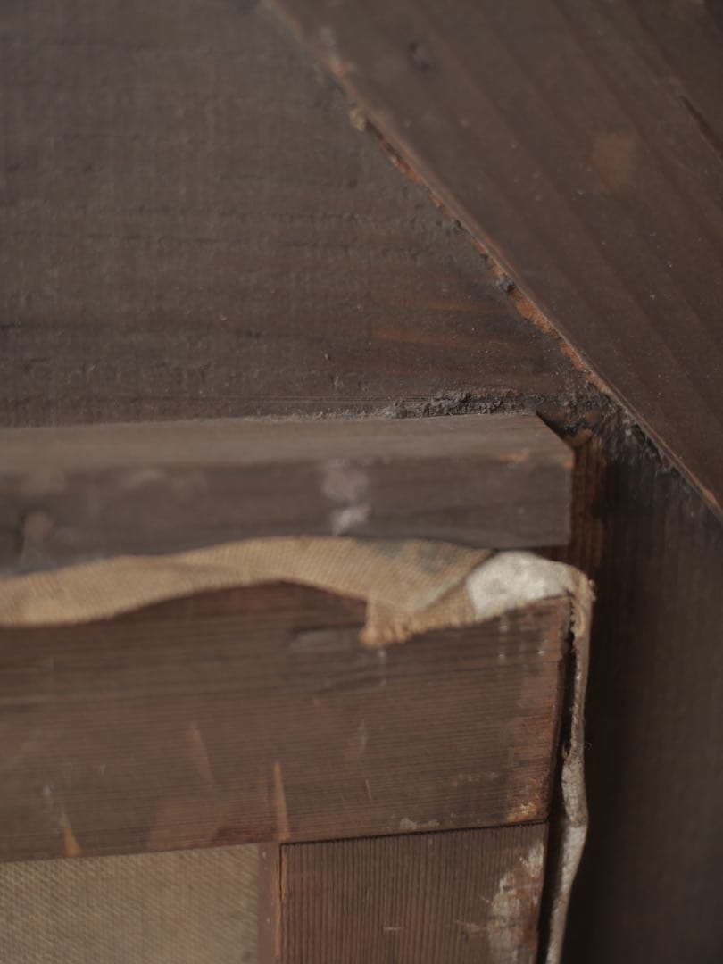 額縁　油絵　絵画　キャンバス　アート　芸術　古家具　古道具　レトロ　アンティーク