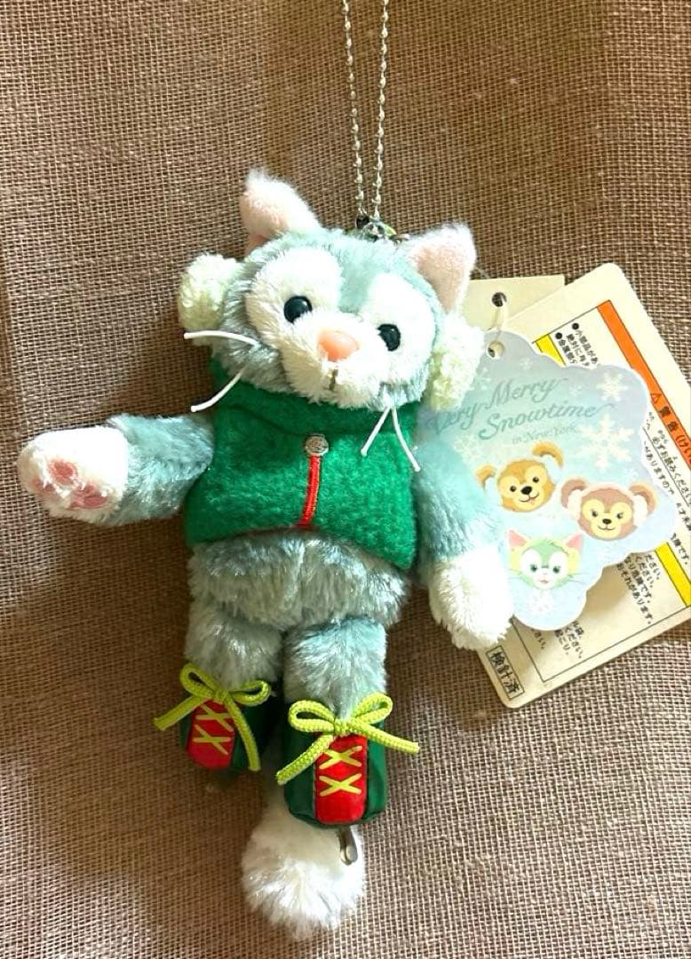 (未使用タグ付き)ディズニーぬいぐるみバッジ　ジェラトーニ　おまとめ９点