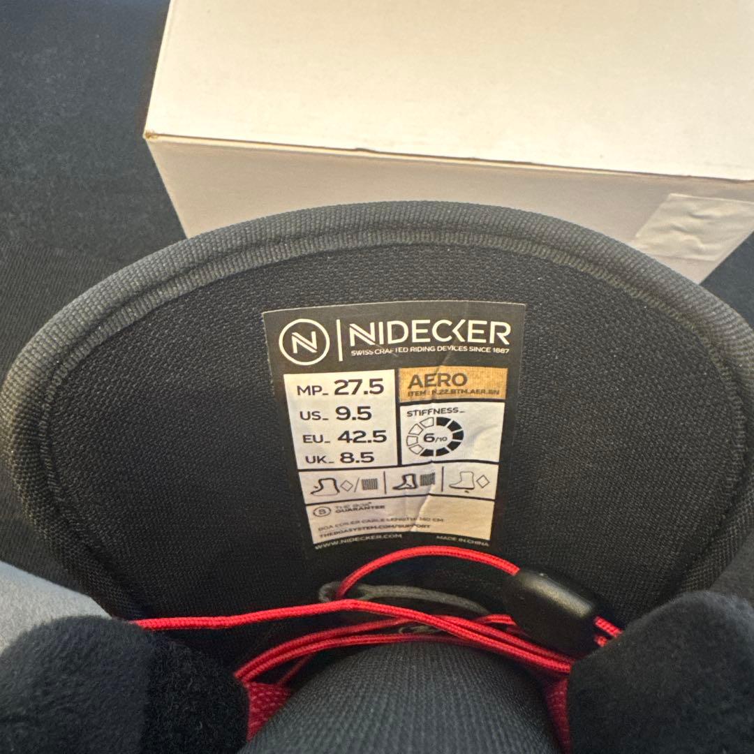 NIDECKER AERO 27.5cm スノーボードブーツ ナイデッカー
